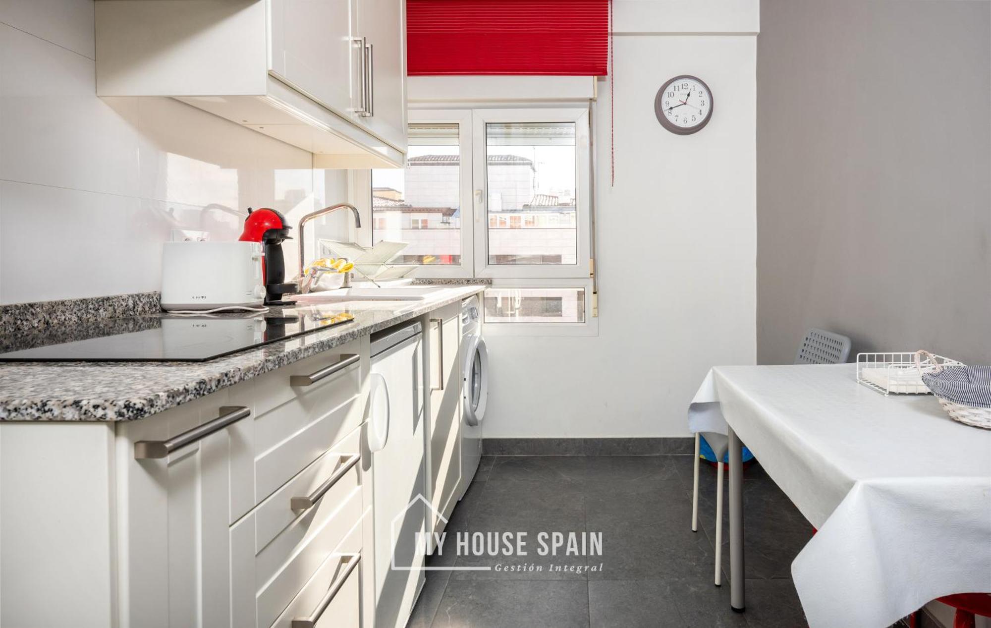 Myhousespain - Radiante Piso Junto A La Playa Gijon Luaran gambar